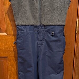 Kids' Gray and Navy Jumpsuit